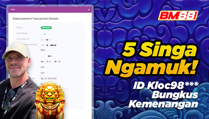 Sensasi Kemenangan: Singa Ngamuk di BM88 Lewat 5 Lions Megaways