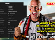 SINGLE BET MEXICO WIN BERHASIL TEMBUS 90 JUTA! USERID LUTF**** BUKTI HOKI BOLA DI BM88